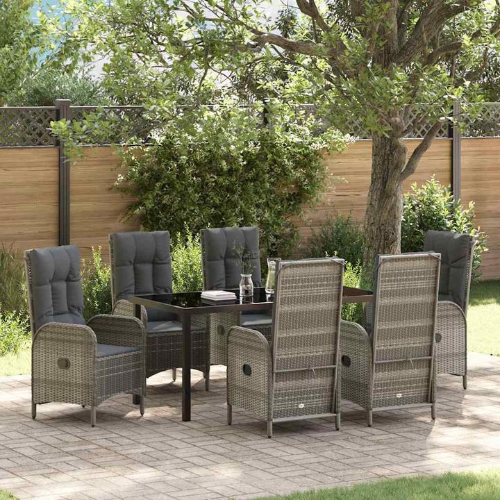 Produktbild vidaXL Garten Essgruppe (160 x 80 x 73 cm)