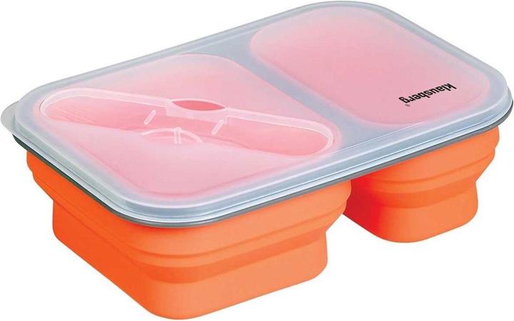 Actual product image Klausberg Silicone South Boxes With Fork And Spoon Kb-7023