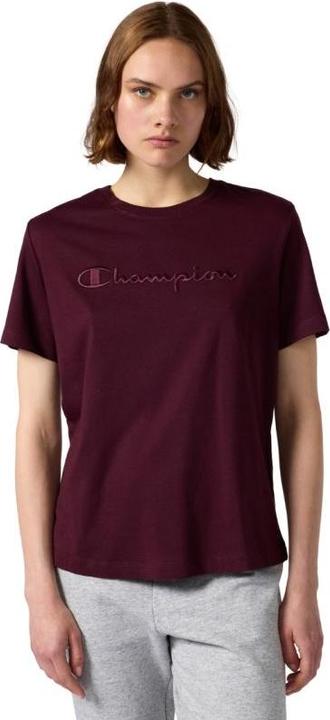 Image du produit Champion bordeauxrotes Damen-T-Shirt (L)