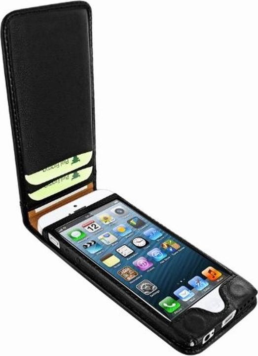 Produktbild Piel Frama Race Edition Classic Magnetic Leather Case for Apple iPhone 5C - Black/Red (Apple iPhone 5c)