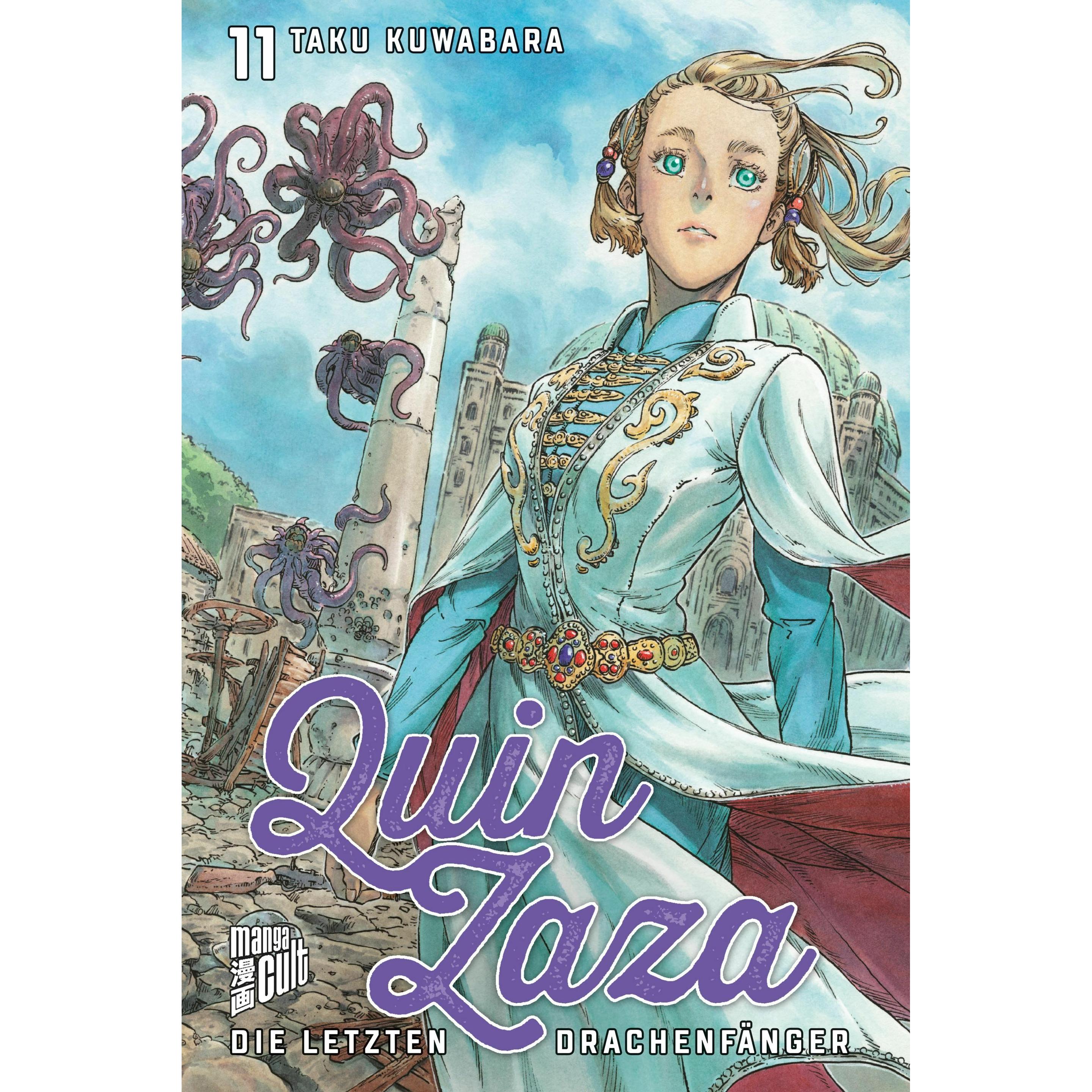 Manga Cult Quin Zaza - Die Letzten Drachenfänger 11, Narrativa Di Taku Kuwabara