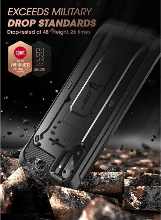 Actual product image Supcase Armored Case Unicorn Beetle Pro for Galaxy Note 10 Plus Black Universal (Samsung Galaxy Note 10 5G, Samsung Galaxy Note 10 Plus)