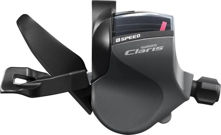 Actual product image Shimano Shift lever Claris SL-R2000 SET 2x8-speed Rapidfire for straight handlebars Box