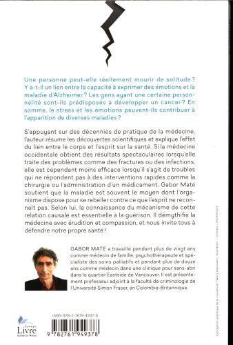 Image du produit Quand le corps dit non : le stress qui démolit (Français, Maté Gabor, 2017)