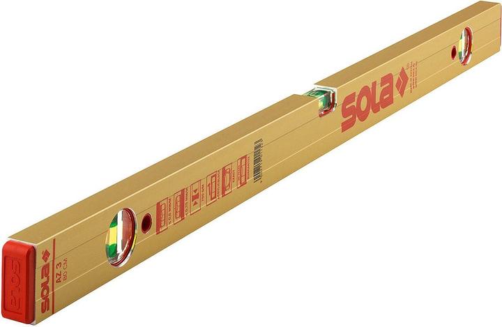 Image du produit Sola Messwerkzeuge Profilé tubulaire en aluminium Niveau à bulle AZ3 Longueur 1,80m (180 cm)