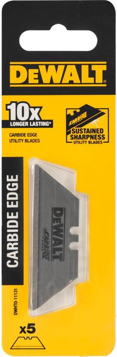 Image du produit DeWalt Lames trapézoïdales carbure de tungstène 5 pces (Lame de rechange)