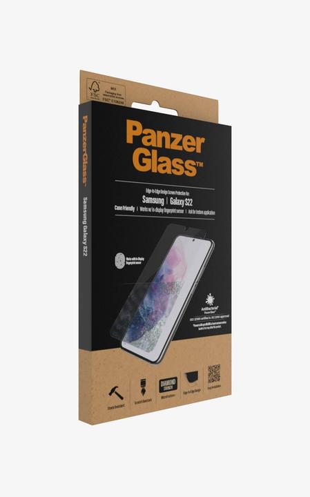 Actual product image PanzerGlass Case Friendly (1 Piece, Samsung Galaxy S22)