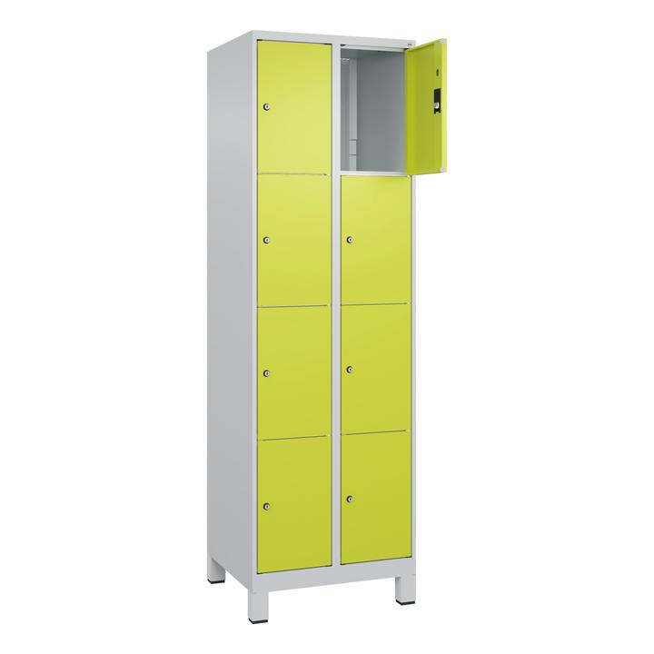 Produktbild C+P Fächerschrank Classic Plus, 4 Fächer übereinander, Abteilbreite 30 cm, mit Füssen (60 cm, 195 cm)