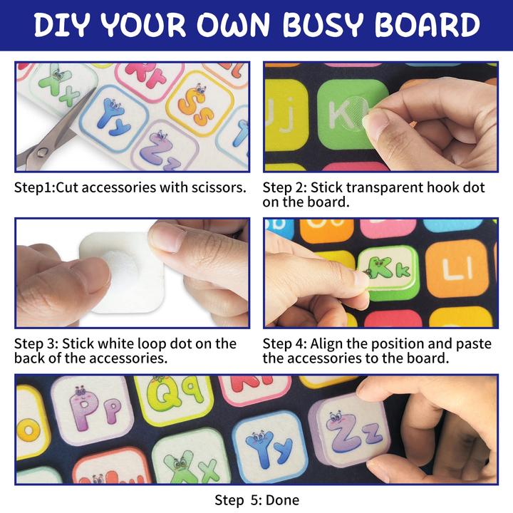 Image du produit Activity Board avec des jouets dinosaures amusants - jouets éducatifs pour les compétences de base et