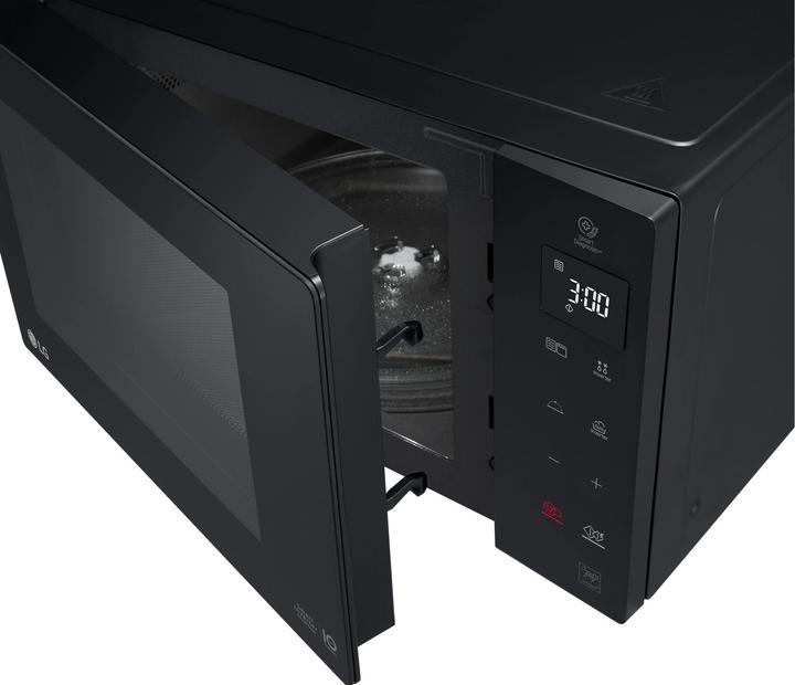 Produktbild LG Mikrowelle mit Grill Schwarz, Mikrowellenleistung: 1150 (25 l)