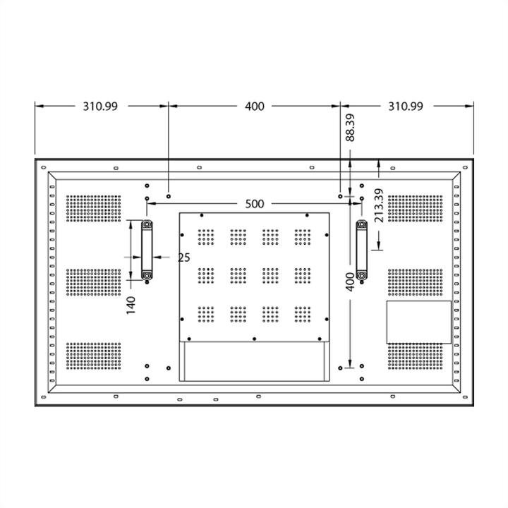 Produktbild Hisense Videowall Display 46L35B5U (1920 x 1080 Pixel, 46")