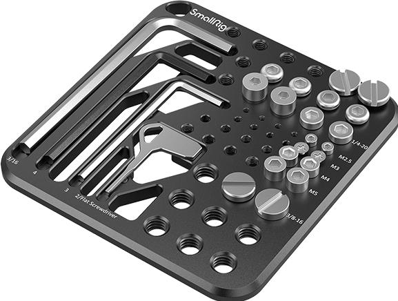 Actual product image SmallRig 3184 Screw and Hex Key Storage Plate (Various video accessories)