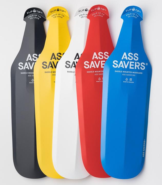 Actual product image Ass Savers Big Mudguard (Spectrum) (Front mudguard)