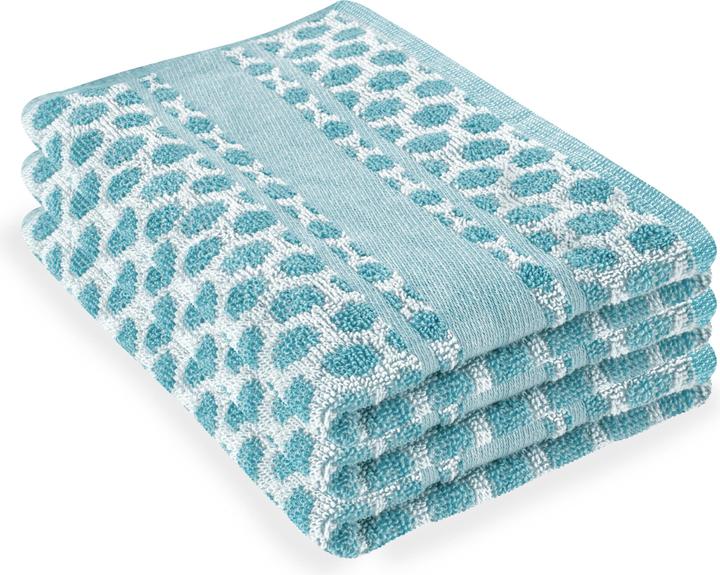 Actual product image Aspero 3 terry cotton tea towels (50 x 70 cm)
