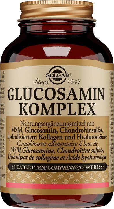 Actual product image Solgar Glucosamine Complex Tabl (60 pcs., Pills, 283 g)
