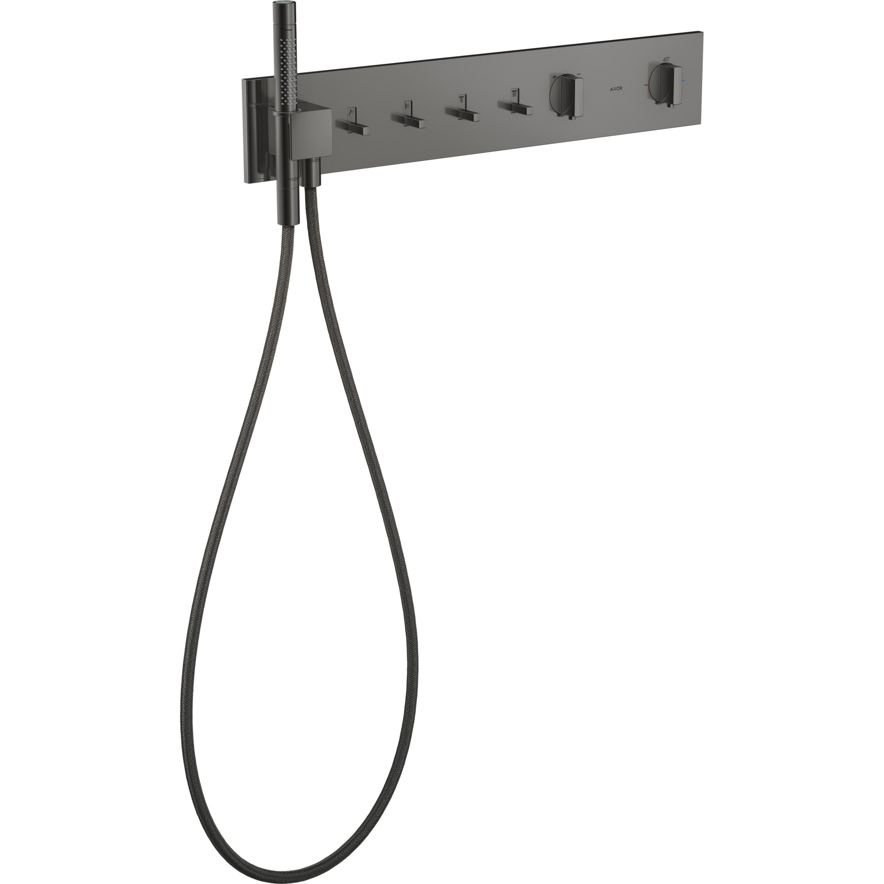 Thumbnail - hansgrohe, Badarmatur, AXOR ShowerComposition Thermostatmodul Select, 4 Verbraucher, 610/110, 12573