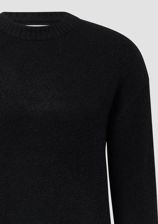 Produktbild s.Oliver Strickpullover Weicher Relaxed-Fit-Pullover aus Wollmix (S)