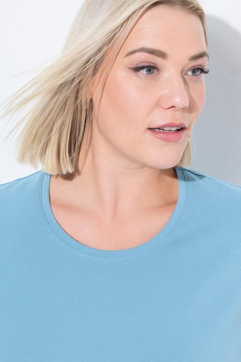 Produktbild Ulla Popken T-Shirt, A-Linie, Rundhalsausschnitt, Halbarm (60)