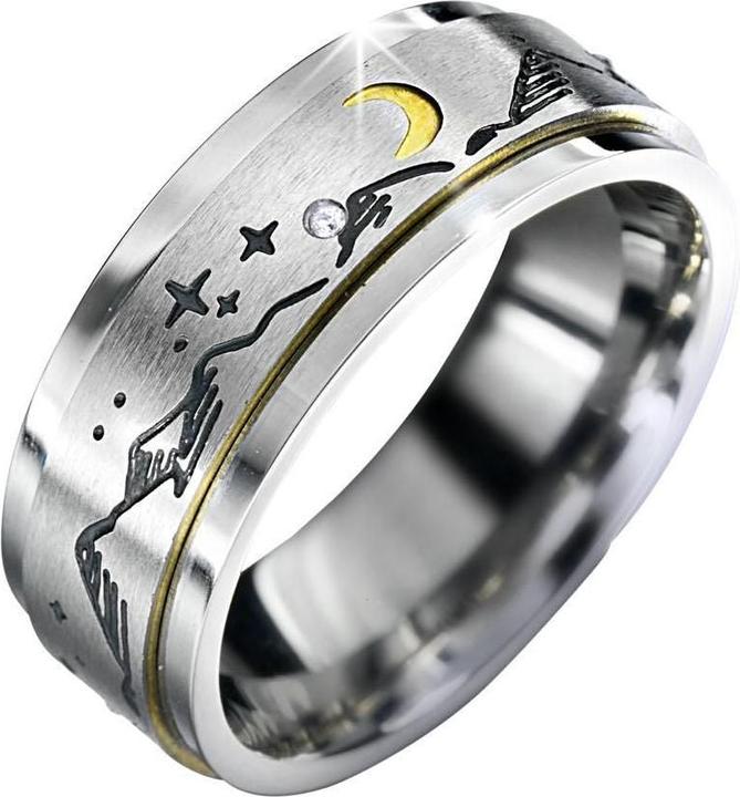 Produktbild CM Anti-Stress-Ring Landscape Edelstahl (Grösse: 20) (20)