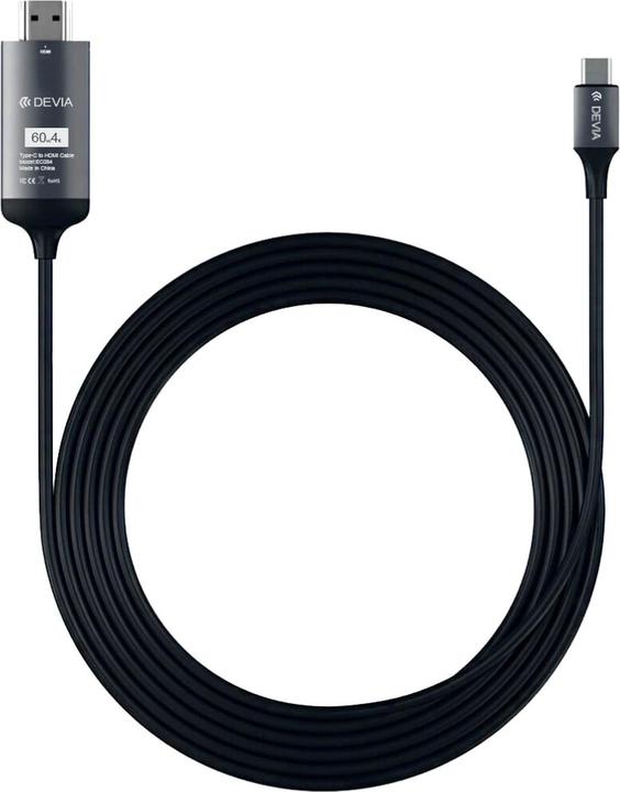 Devia EC084 USB Type-C HDMI Black (2 m)