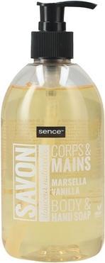 Immagine prodotto Sence Sapone corpo e mani a pompa Marsella Vanilla 500ml (Sapone liquido, 500 ml)