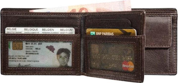 Produktbild Maverick Brown Portemonnaie Leder, braun