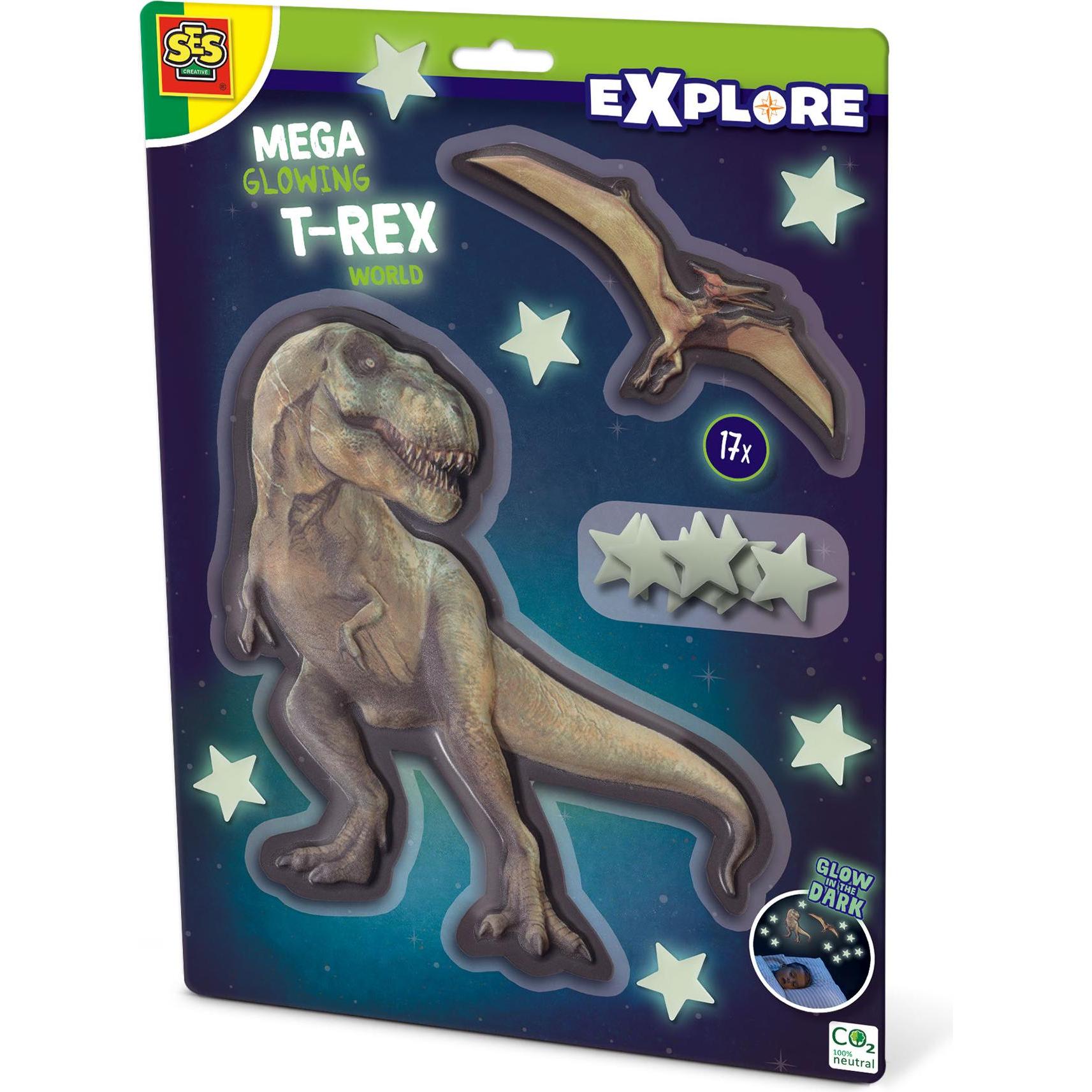 Ses Riesiges leuchtendes Tyrannosaurus Rex-Set