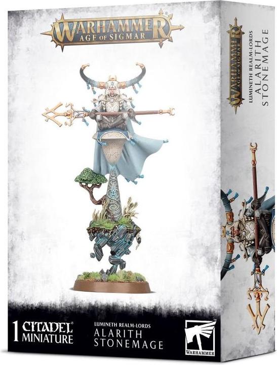Games Workshop Warhammer AoS - Lumineth Realm-lords Alarith StoneMage (Plastic)