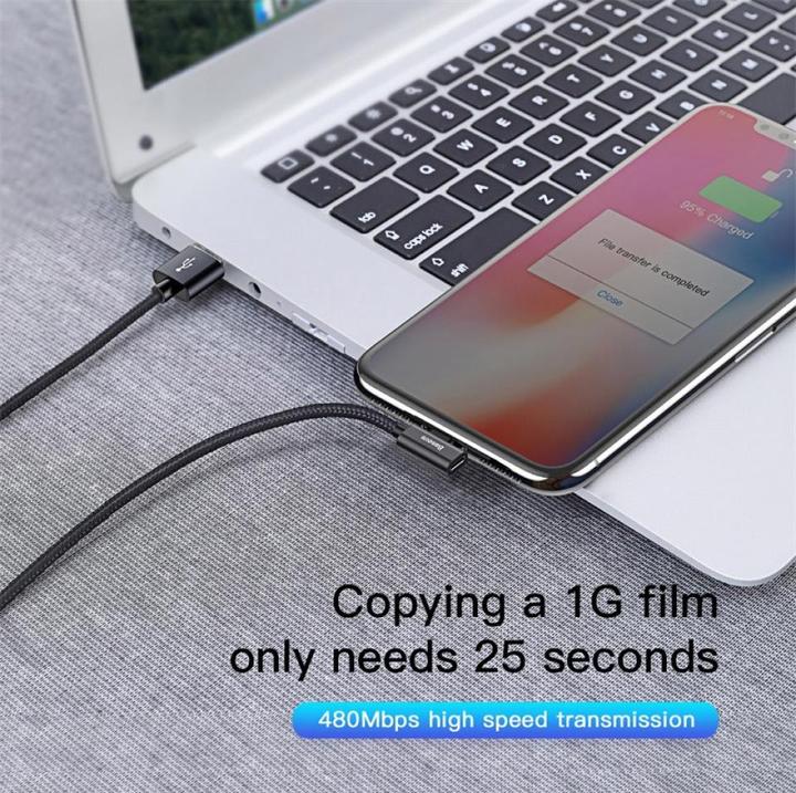 Produktbild Baseus 2-in-1 Lightning auf 3.5mm Audio Adapter (USB-A, Lightning)