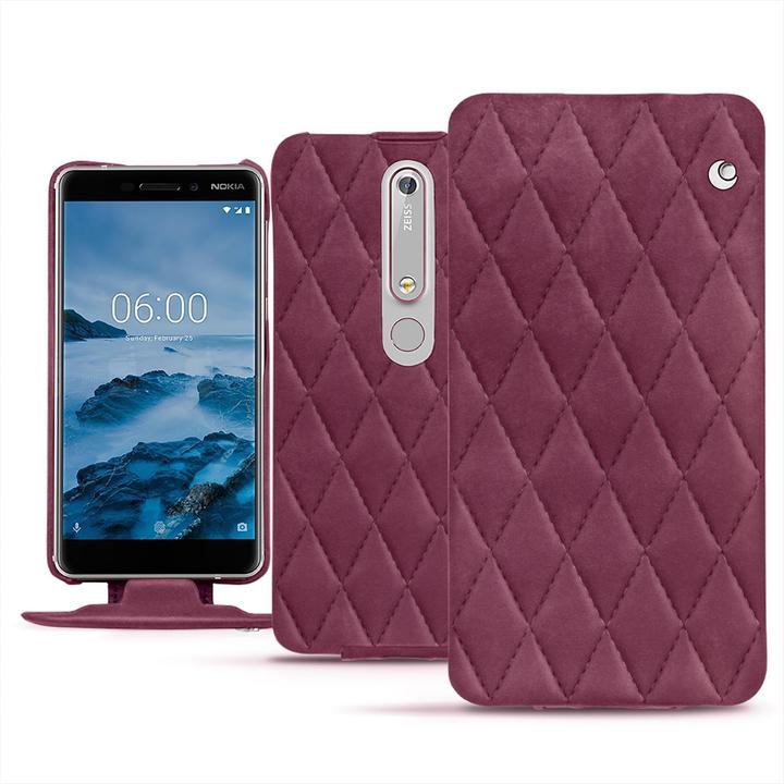 Actual product image Noreve Leather cover vertical (Nokia 6 (2018))