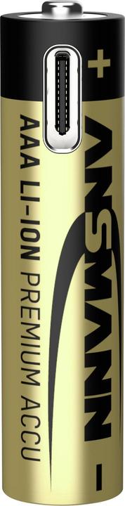 Produktbild Ansmann 1311-0031 Micro (AAA)-Akku Lithium 400 mAh 1.2 V 8 St. (8 Stk., AAA, 400 mAh)