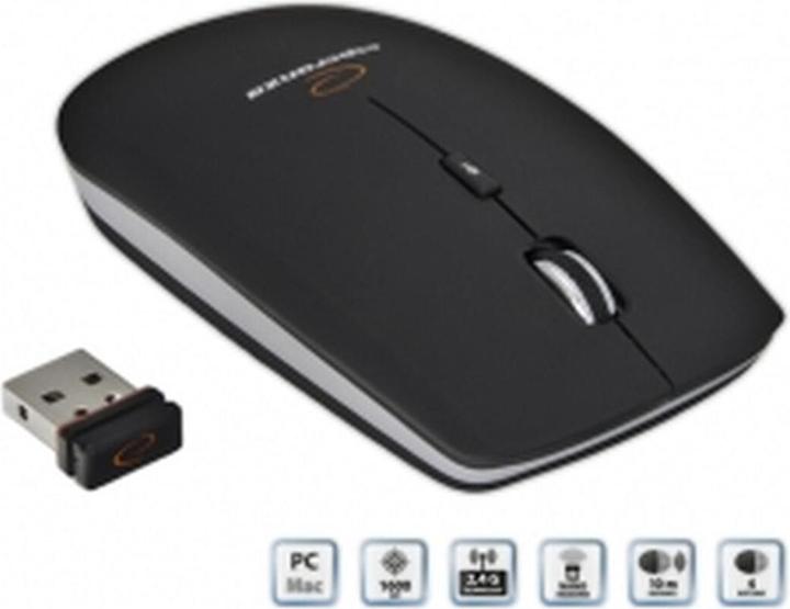 Actual product image Esperanza EM120K Mouse RF Wireless Optical 1600 DPI (Wireless)
