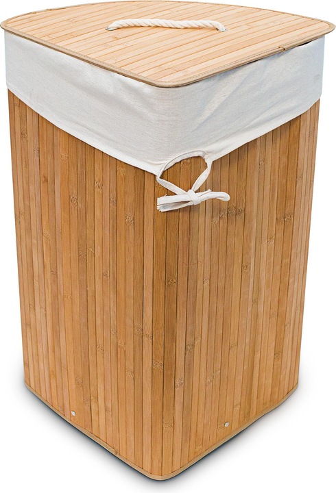 Immagine prodotto Relaxdays Cesto portabiancheria angolare (60 l)