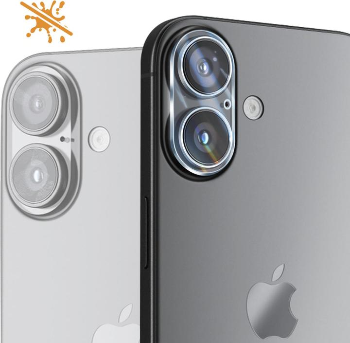 Actual product image Avizar ProCam Shield protector (2 Piece, Apple iPhone 16 Plus)