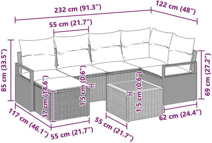 Produktbild vidaXL Bella