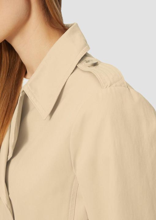 Actual product image S.Oliver Outdoor-Mantel Trenchcoat mit Streifen-Futter