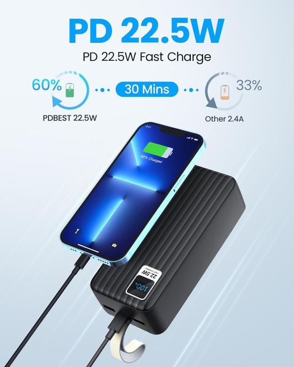 Produktbild PDBest Power Bank (50000 mAh, 22.50 W)