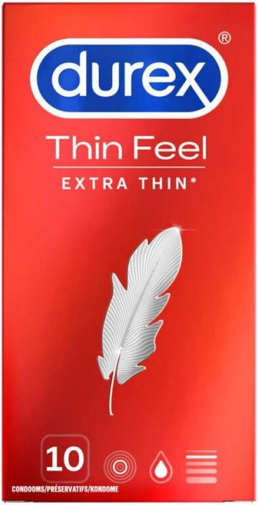 Immagine prodotto Durex Thin Feel Extra Thin - 10 preservativi (10 pz.)