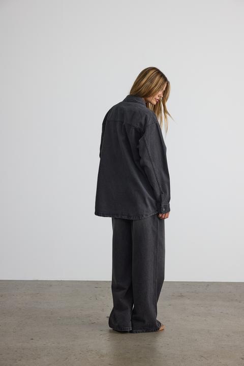 Actual product image Noisy May Jeans Shacket (S)