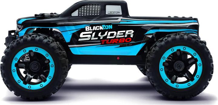 Actual product image Blackzon - Slyder MT Turbo 1/16 4WD 2S Brushless - Blue (540209) (RTR Ready-to-Run)