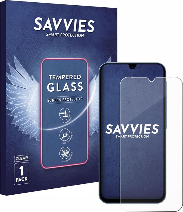 Image du produit Savvies Verre blindé Protection d'écran (1 pièce(s), Samsung Galaxy A15 5G)