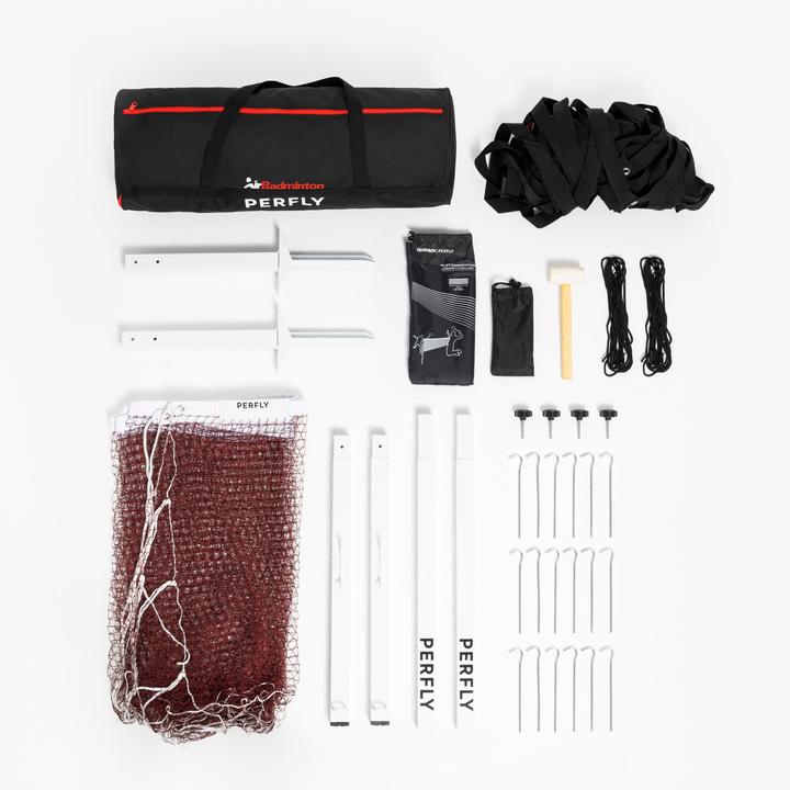 Image du produit Perfly Set de terrain de jeu Poteaux de filet pour sable et herbe