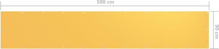 Produktbild vidaXL Sichtschutz Balkon (90 cm)