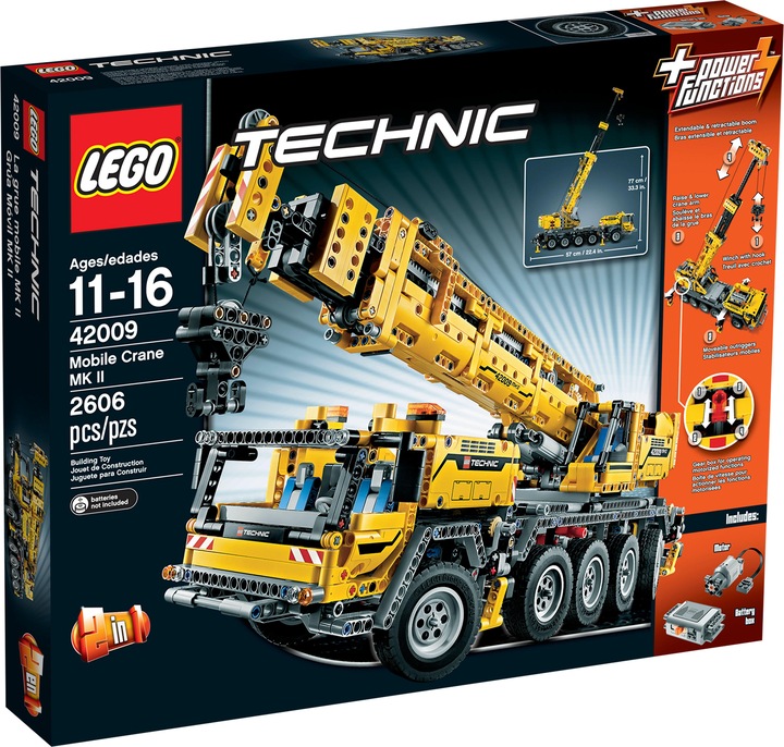 Produktbild LEGO Mobiler Schwerlastkran (42009, LEGO Technic)