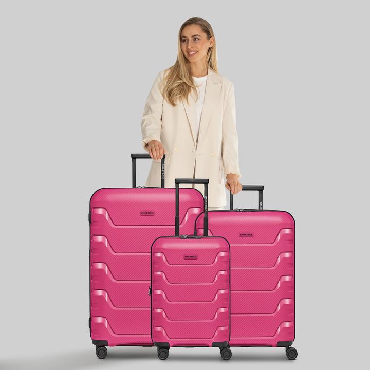 Immagine prodotto Smartbox Edition 01 4 Rollen Kofferset 3-teilig mit Dehnfalte (233 l)