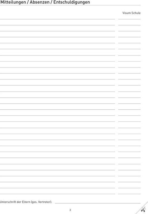 Actual product image Naturaline Task and parent contact booklet FSC (A5, Lined, Hardcover)