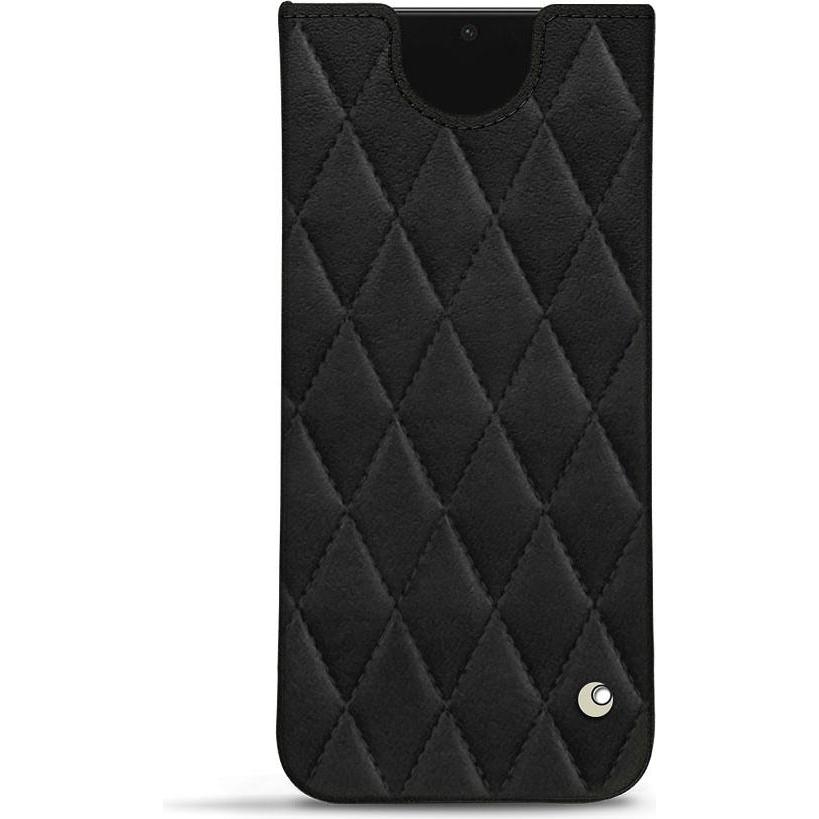 Noreve Lederschutzhülle (Samsung Galaxy S21+), Smartphone Hülle, Schwarz