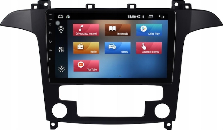 Immagine prodotto No Name RADIO GPS NAVIGAZIONE FORD S-MAX 2006-2015 ANDROID (9")