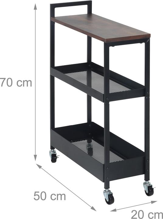 Actual product image Relaxdays trolley