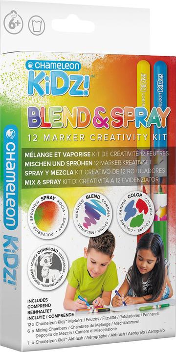 Produktbild Chameleon Airbrush Blend & Spray Set 12 Marker (Mehrfarbig, 12 x)